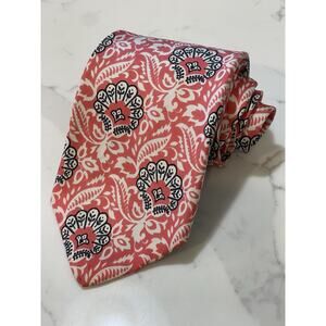 Vintage Gimbels Oleg Cassini Silk Tie 58 x 4 Disco Retro Hippie